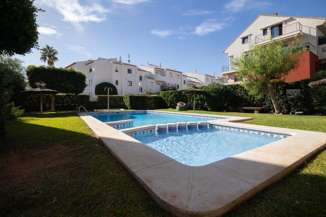 Javea Terraza + Piscina + Vistas Al Mar Platja de Larenal المظهر الخارجي الصورة