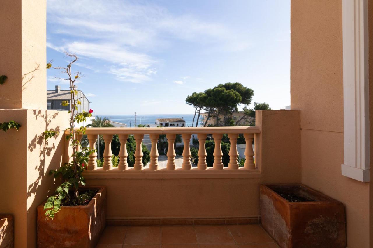 Javea Terraza + Piscina + Vistas Al Mar Platja de Larenal المظهر الخارجي الصورة