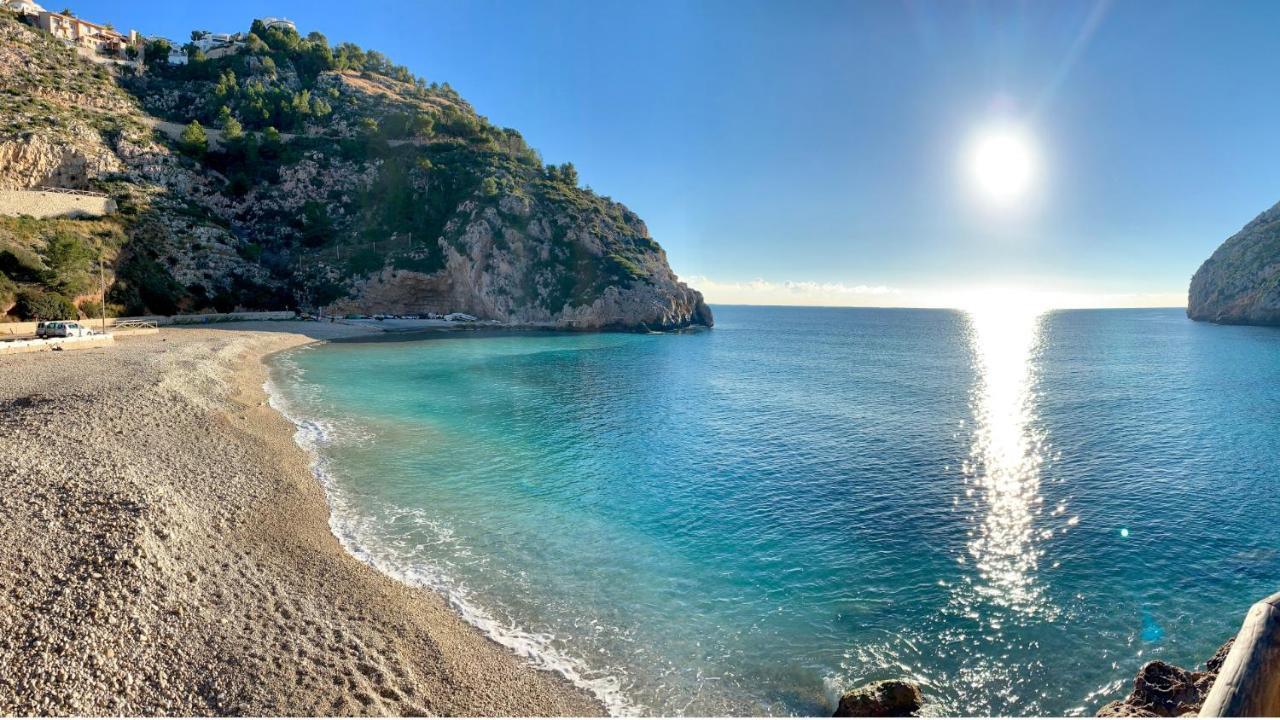 Javea Terraza + Piscina + Vistas Al Mar Platja de Larenal المظهر الخارجي الصورة