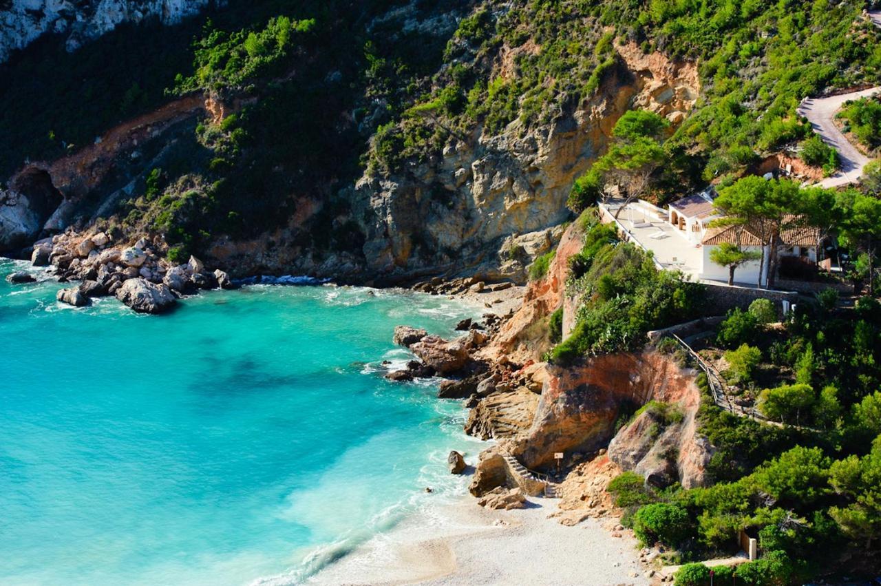 Javea Terraza + Piscina + Vistas Al Mar Platja de Larenal المظهر الخارجي الصورة